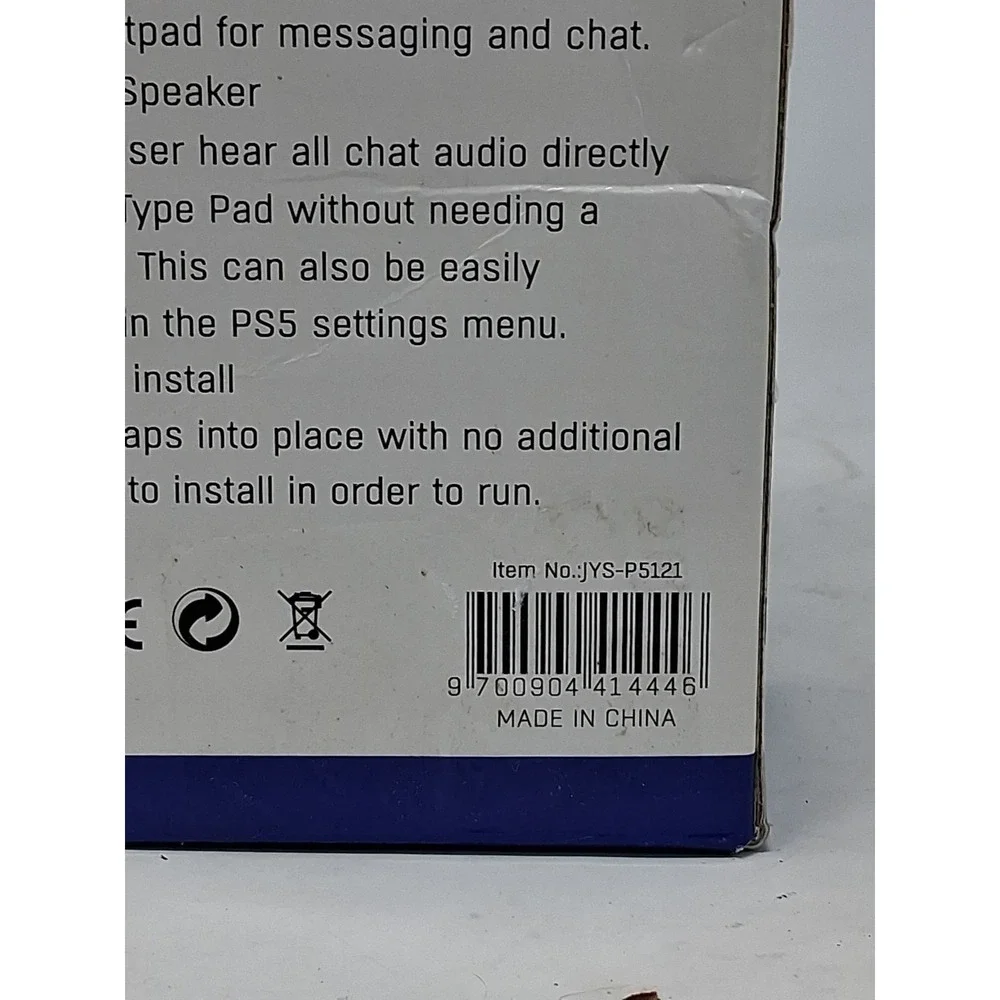 MENEEA Wireless Controller Keyboard for PS5, Bluetooth Mini Portable Gamepad. M